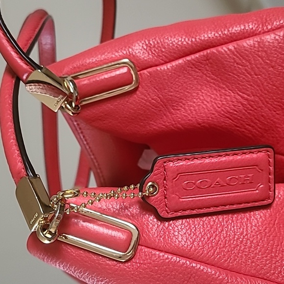 Coach Madison pebbled leather Phoebe shoulder bag - Picture 10 of 12